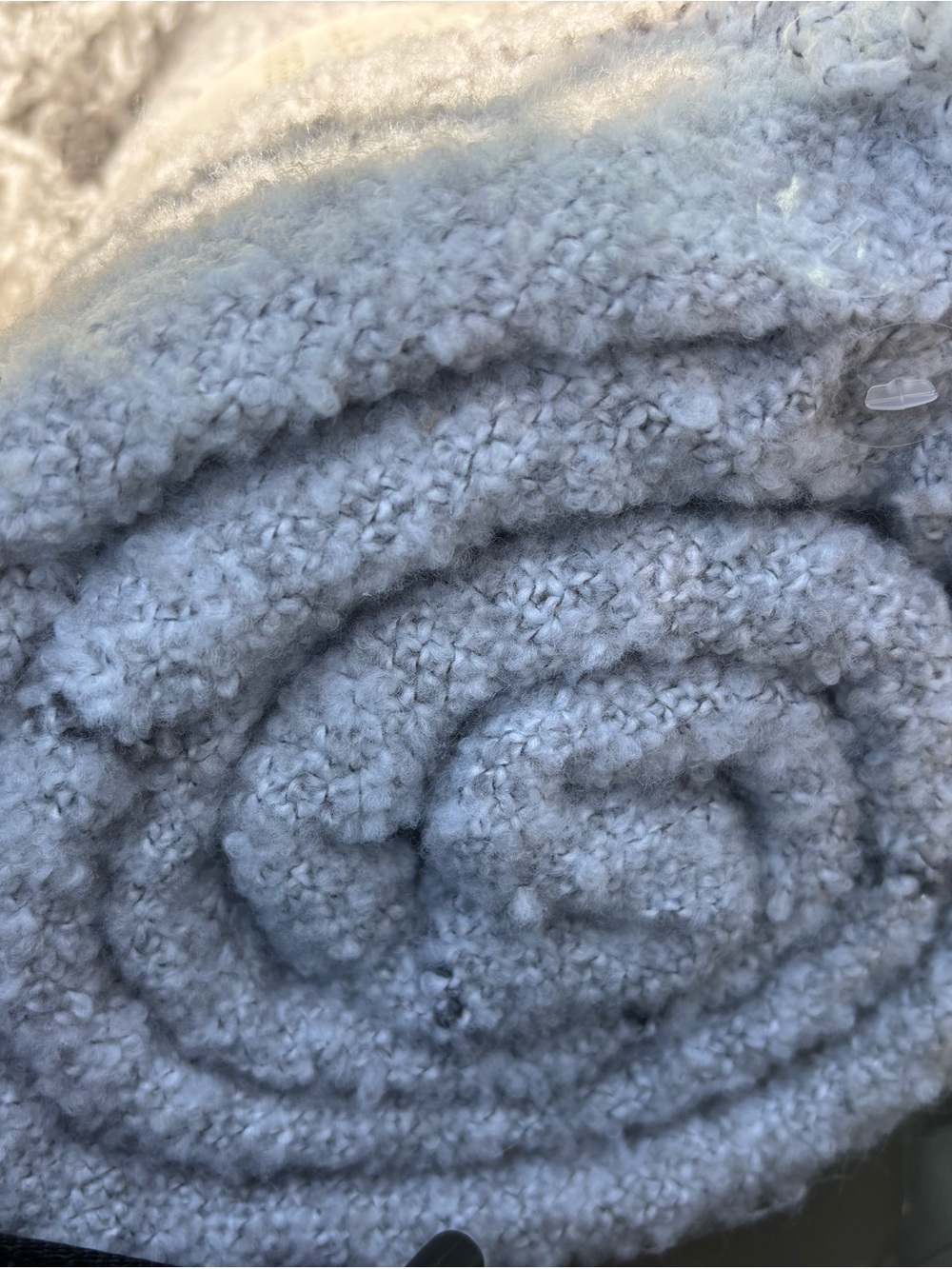 Textured Bouclé Throw - Picture 2 of 6